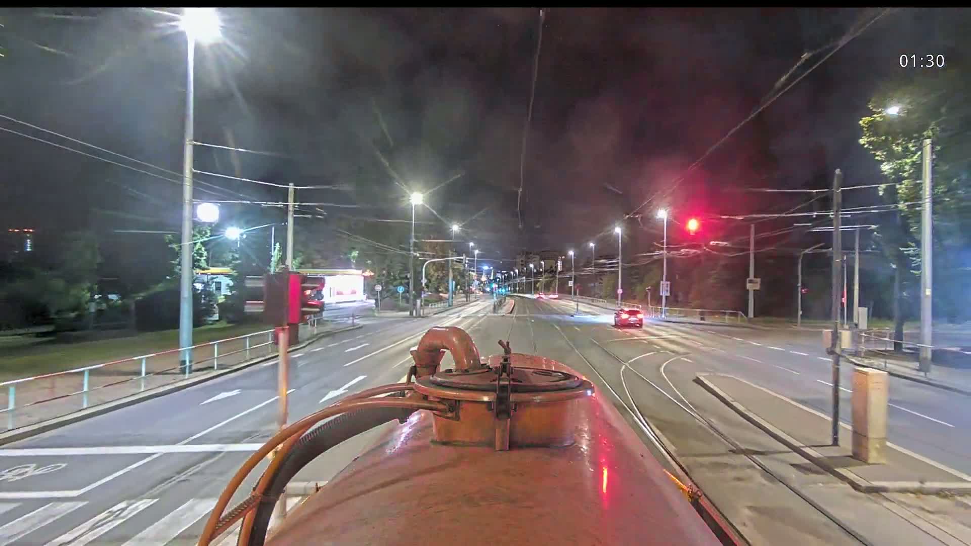 Prague City from Lubricating Train Live Cam - Praha 1, Praha, Hlavní Město, Czechia