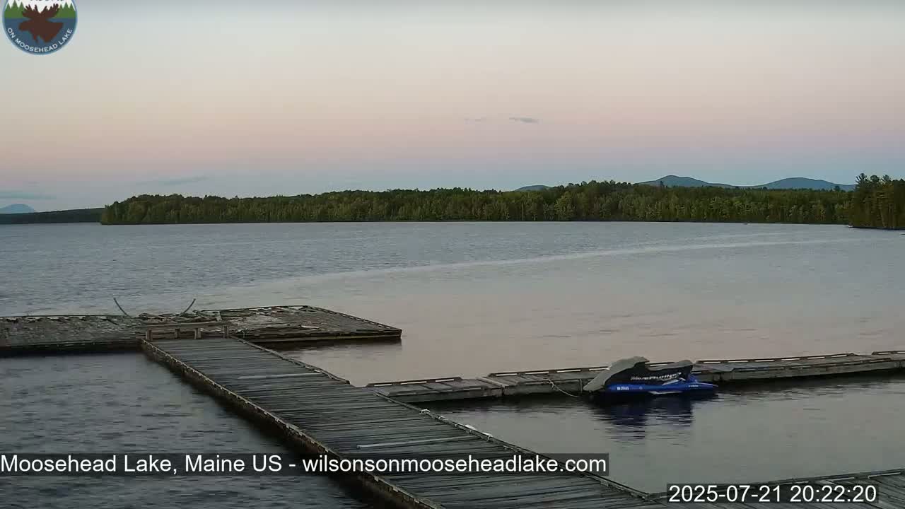 Moosehead Village,  Moosehead Lake Live Cam -  Northwest Piscataquis, Piscataquis, Maine, USA