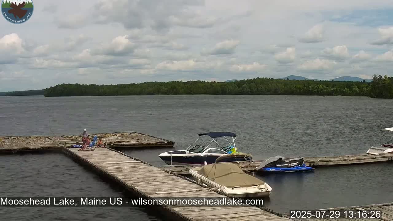 Moosehead Village,  Moosehead Lake Live Cam -  Northwest Piscataquis, Piscataquis, Maine, USA