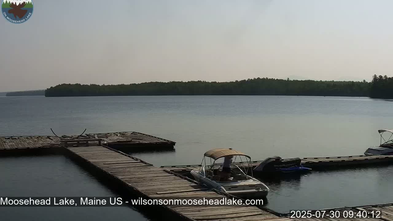 Moosehead Village,  Moosehead Lake Live Cam -  Northwest Piscataquis, Piscataquis, Maine, USA