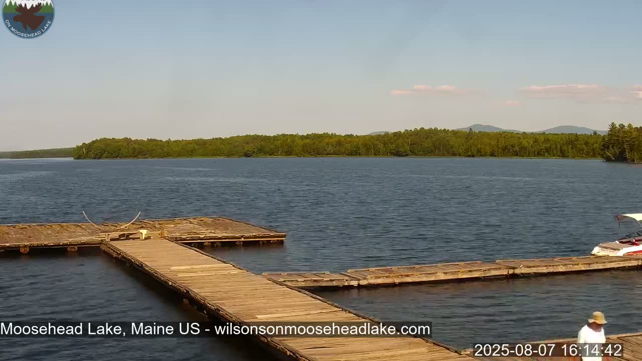Moosehead Village,  Moosehead Lake Live Cam -  Northwest Piscataquis, Piscataquis, Maine, USA