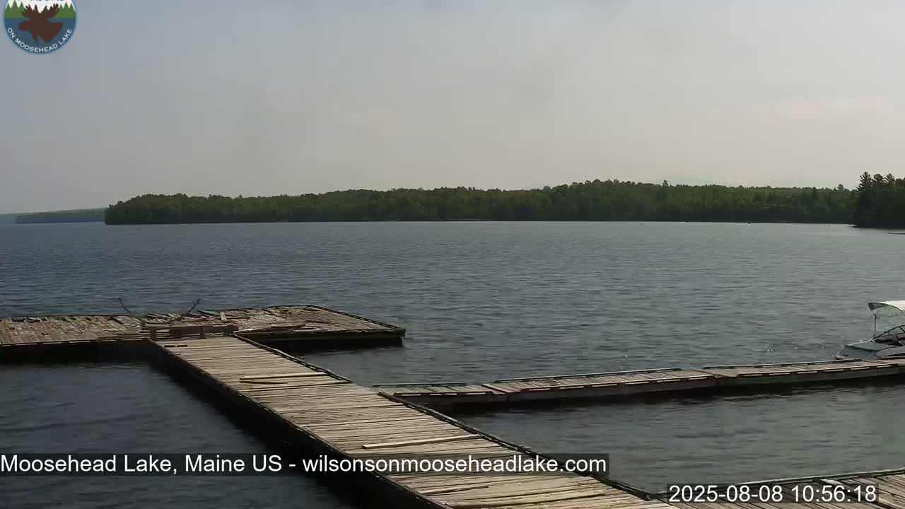 Moosehead Village,  Moosehead Lake Live Cam -  Northwest Piscataquis, Piscataquis, Maine, USA