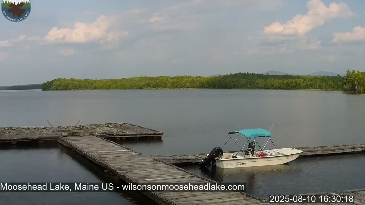 Moosehead Village,  Moosehead Lake Live Cam -  Northwest Piscataquis, Piscataquis, Maine, USA