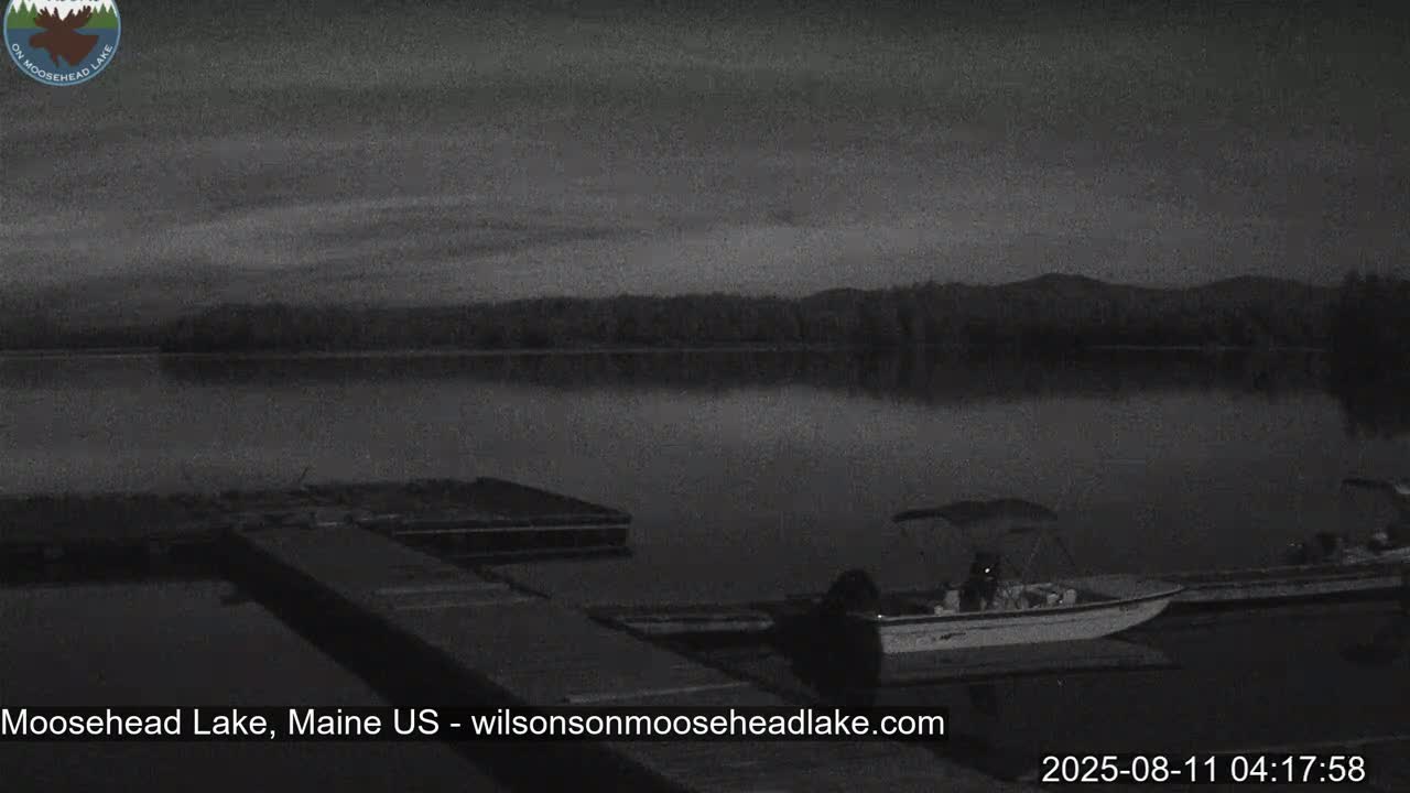 Moosehead Village,  Moosehead Lake Live Cam -  Northwest Piscataquis, Piscataquis, Maine, USA