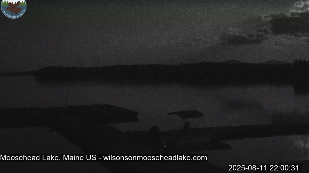 Moosehead Village,  Moosehead Lake Live Cam -  Northwest Piscataquis, Piscataquis, Maine, USA
