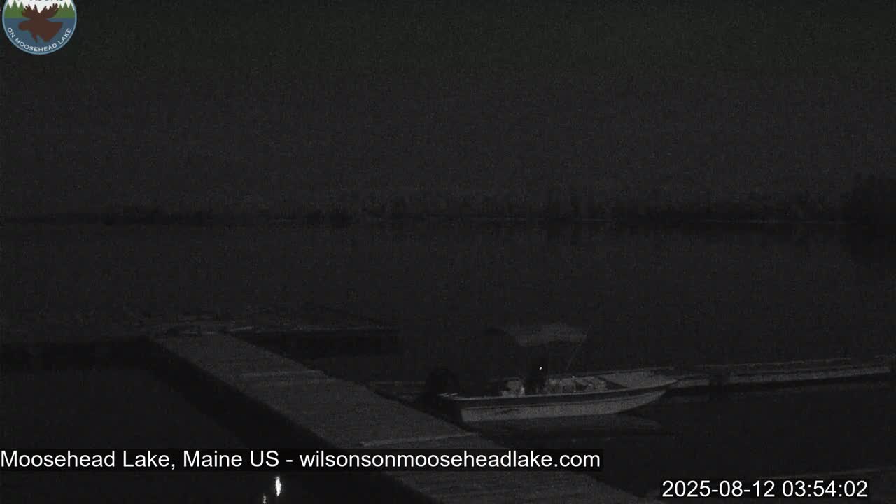 Moosehead Village,  Moosehead Lake Live Cam -  Northwest Piscataquis, Piscataquis, Maine, USA