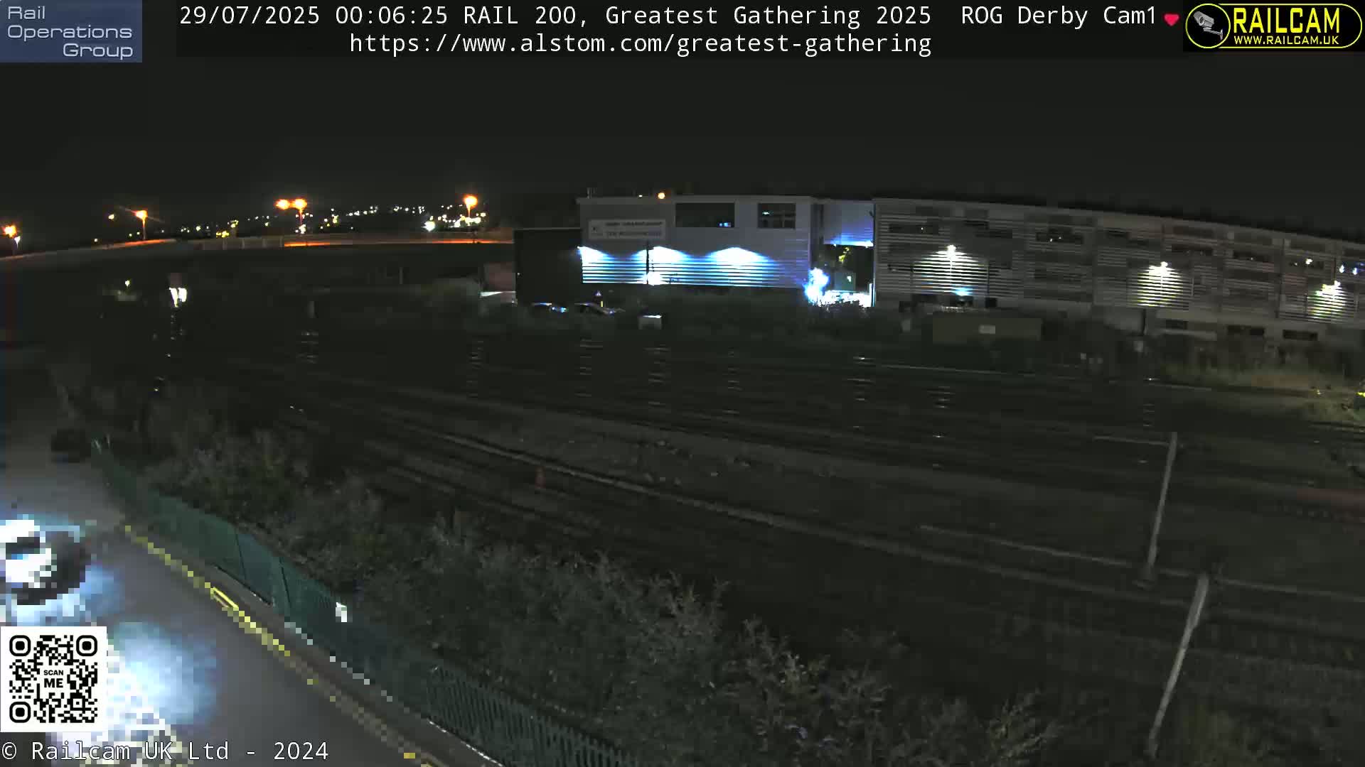 Derby Railway Station Live Cam - Derby, Derbyshire, East Mindlands, England, United Kingdom