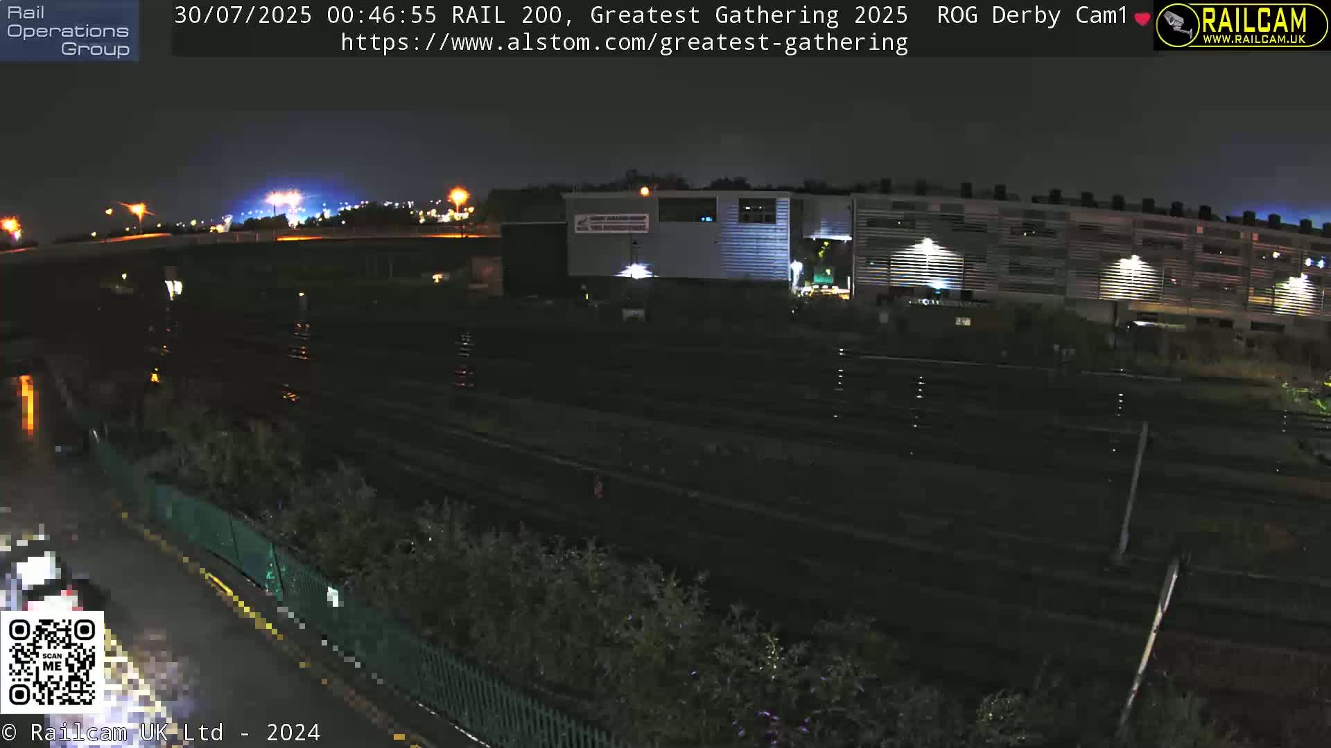 Derby Railway Station Live Cam - Derby, Derbyshire, East Mindlands, England, United Kingdom