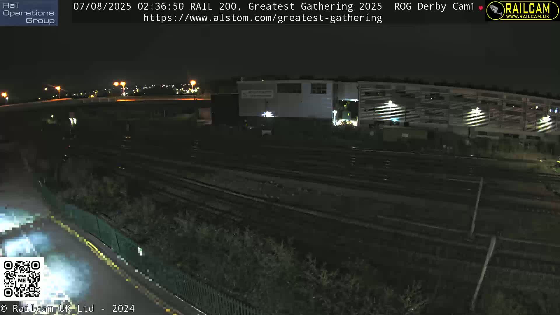 Derby Railway Station Live Cam - Derby, Derbyshire, East Mindlands, England, United Kingdom