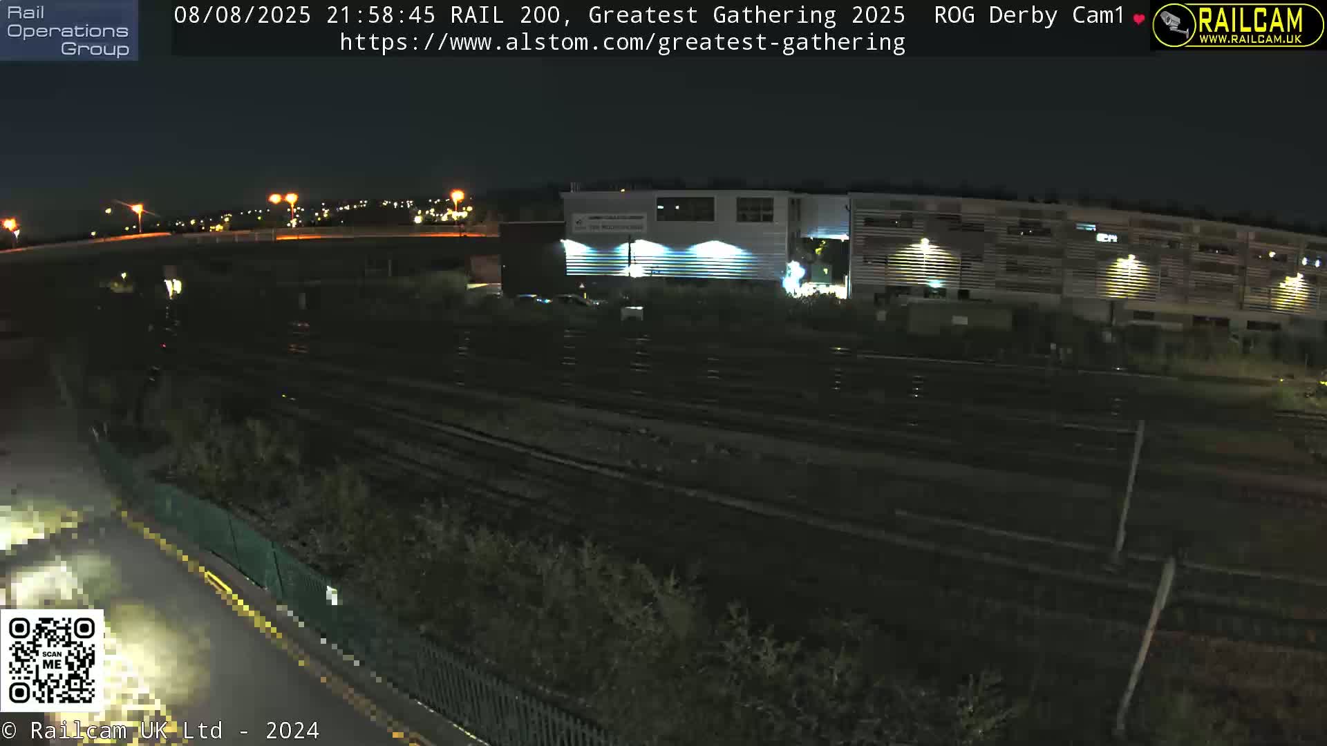 Derby Railway Station Live Cam - Derby, Derbyshire, East Mindlands, England, United Kingdom