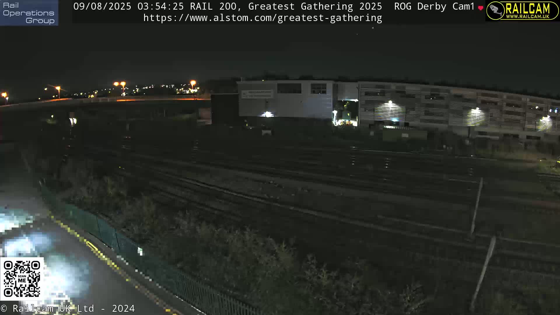 Derby Railway Station Live Cam - Derby, Derbyshire, East Mindlands, England, United Kingdom