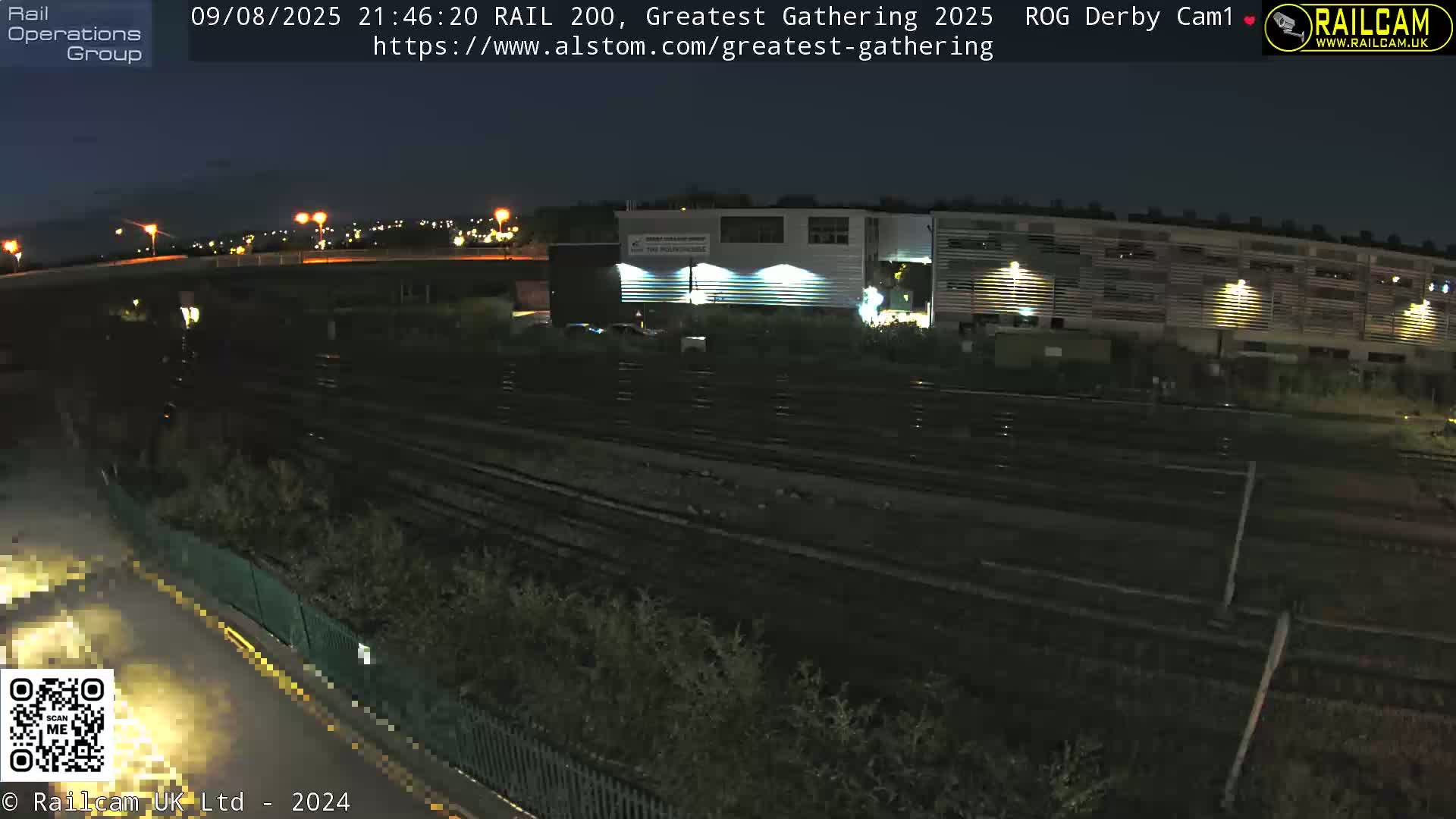 Derby Railway Station Live Cam - Derby, Derbyshire, East Mindlands, England, United Kingdom