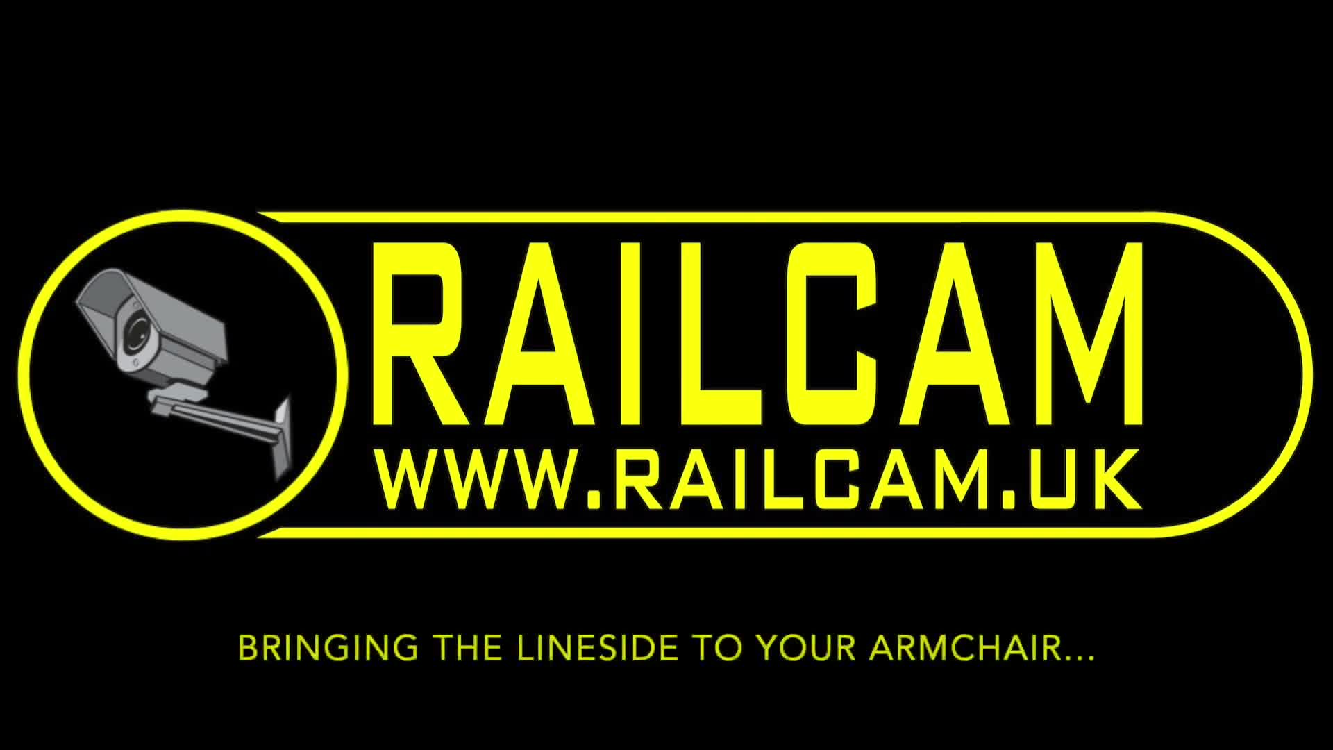 A gray CCTV camera illustration is featured within a yellow circle, placed to the left of a large yellow rounded rectangle, all set against a black background.