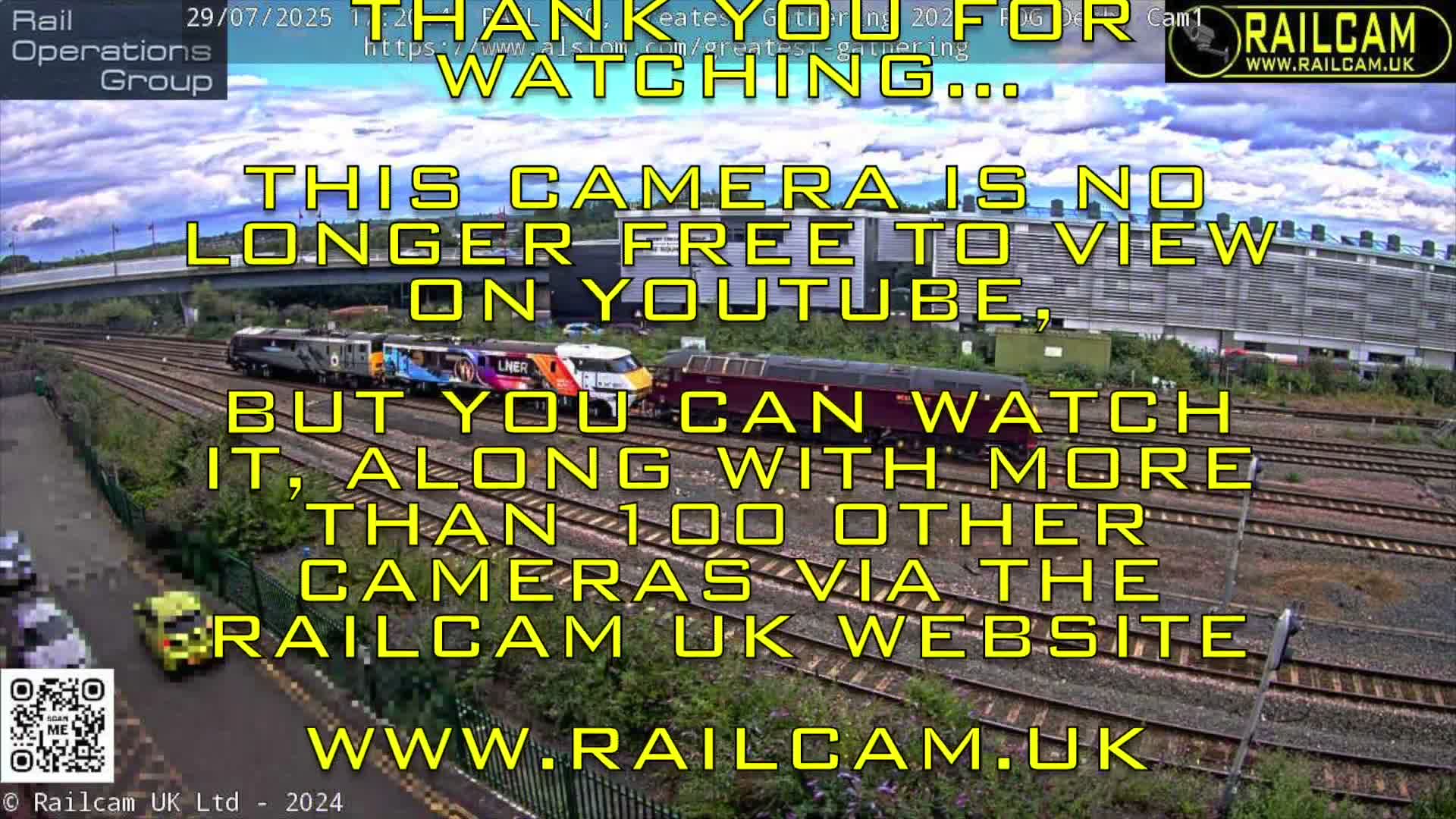 Derby Railway Station Live Cam - Derby, Derbyshire, East Mindlands, England, United Kingdom