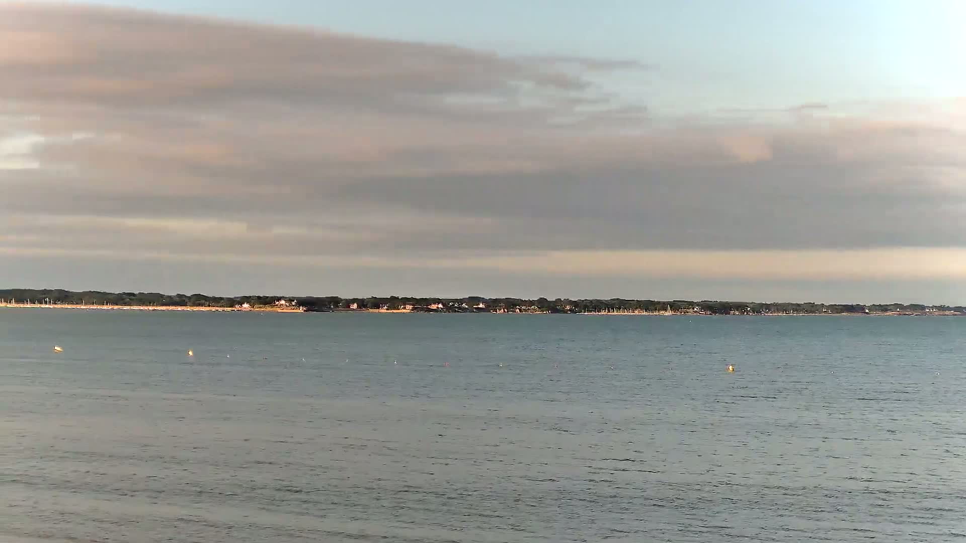 Asserac, Limarzel Plage de Pont Mahé Beach Live Cam - Saint-Nazaire, Loire-Atlantique, Pays de la Loire, France