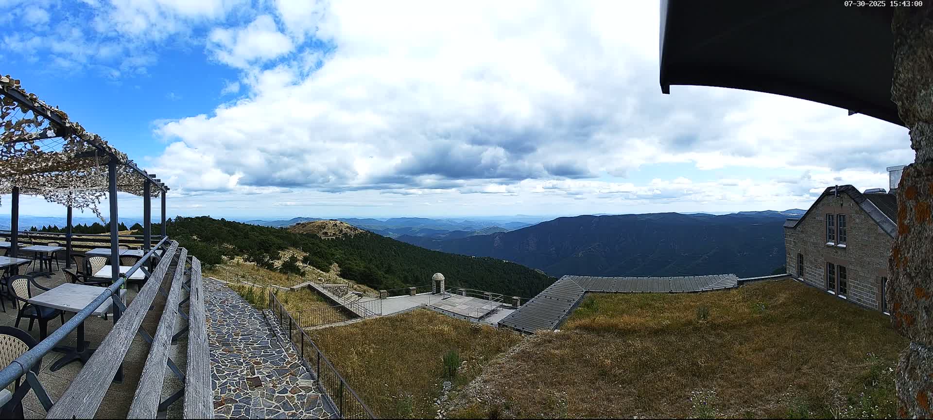 Val-d'Aigoual, Mont Aigoual South Summit (Sommet Sud) Live Cam -   Le Vigan, Gard, Occitanie, France