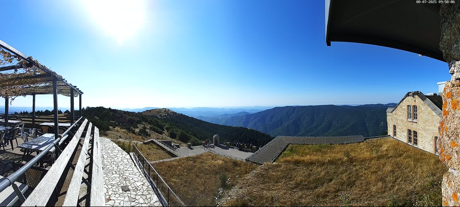 Val-d'Aigoual, Mont Aigoual South Summit (Sommet Sud) Live Cam -   Le Vigan, Gard, Occitanie, France