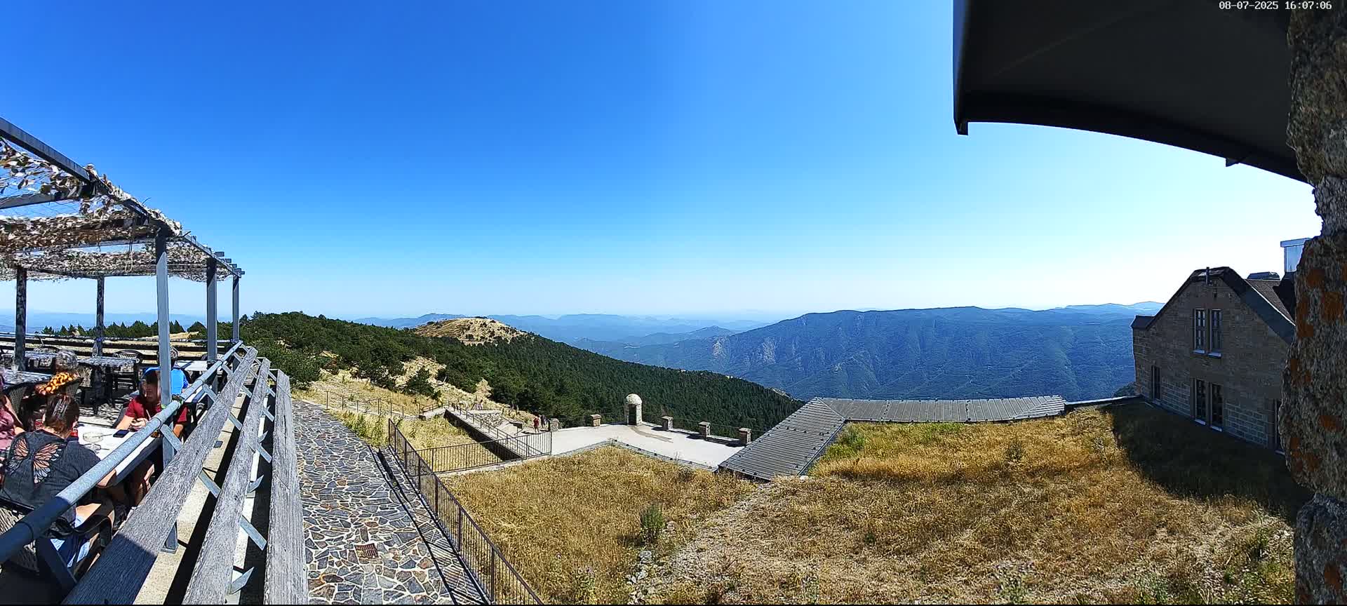 Val-d'Aigoual, Mont Aigoual South Summit (Sommet Sud) Live Cam -   Le Vigan, Gard, Occitanie, France