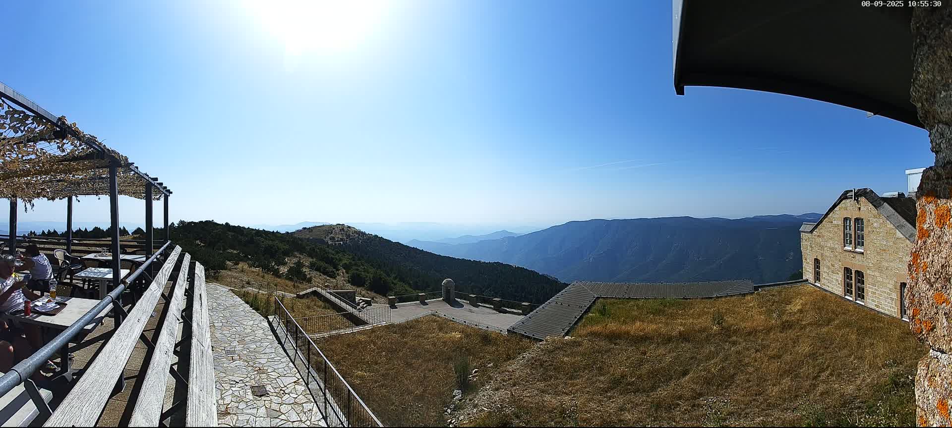 Val-d'Aigoual, Mont Aigoual South Summit (Sommet Sud) Live Cam -   Le Vigan, Gard, Occitanie, France
