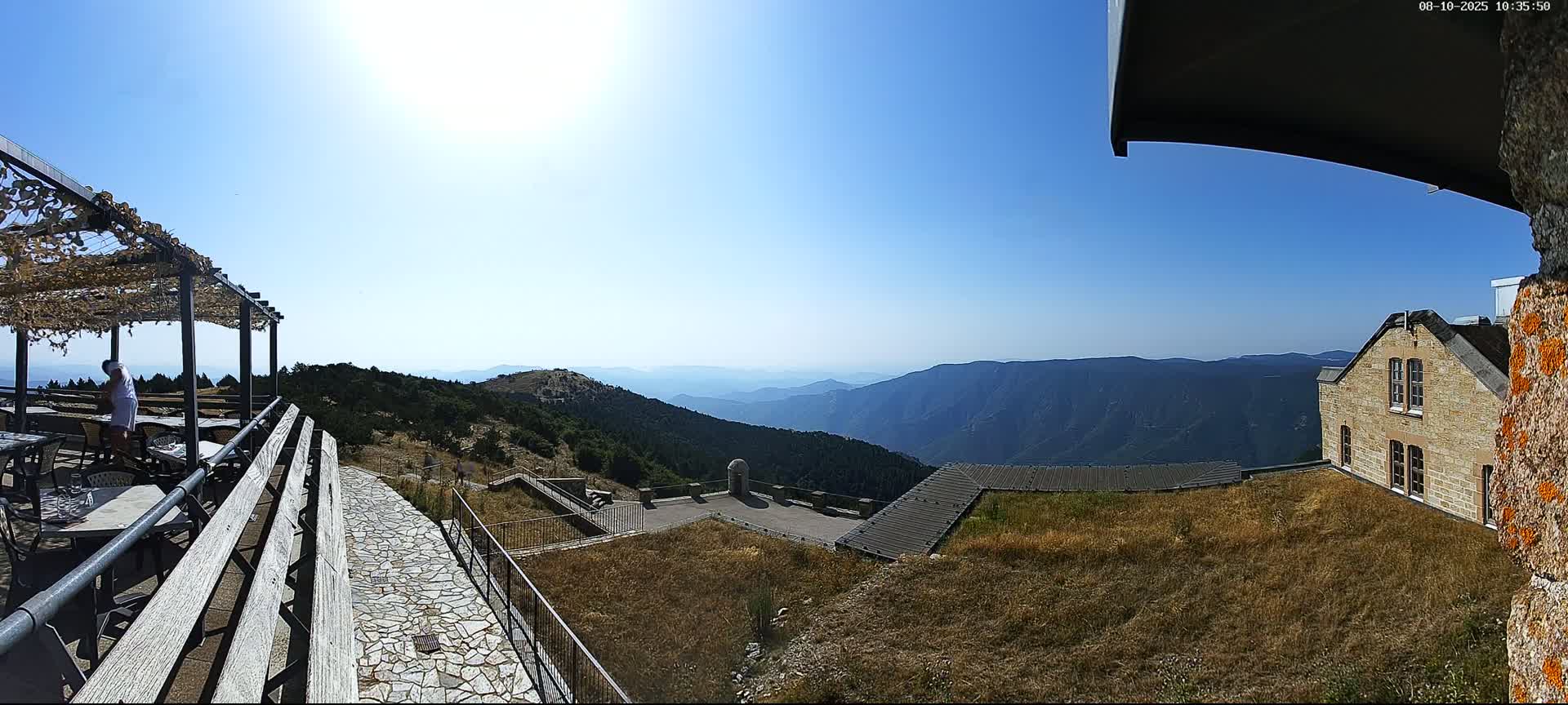 Val-d'Aigoual, Mont Aigoual South Summit (Sommet Sud) Live Cam -   Le Vigan, Gard, Occitanie, France