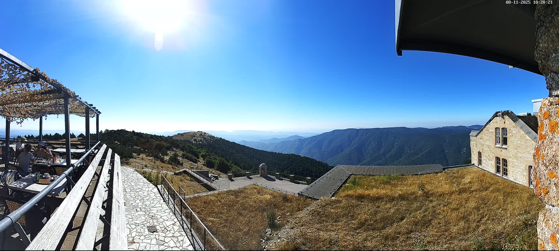 Val-d'Aigoual, Mont Aigoual South Summit (Sommet Sud) Live Cam -   Le Vigan, Gard, Occitanie, France