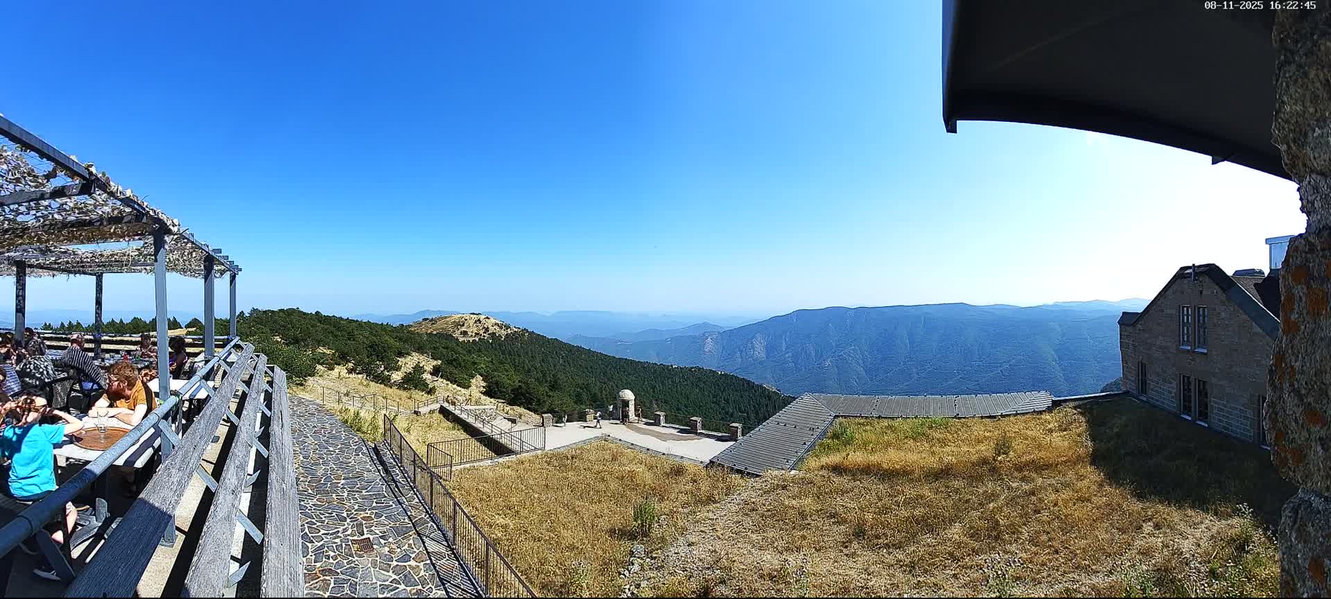Val-d'Aigoual, Mont Aigoual South Summit (Sommet Sud) Live Cam -   Le Vigan, Gard, Occitanie, France
