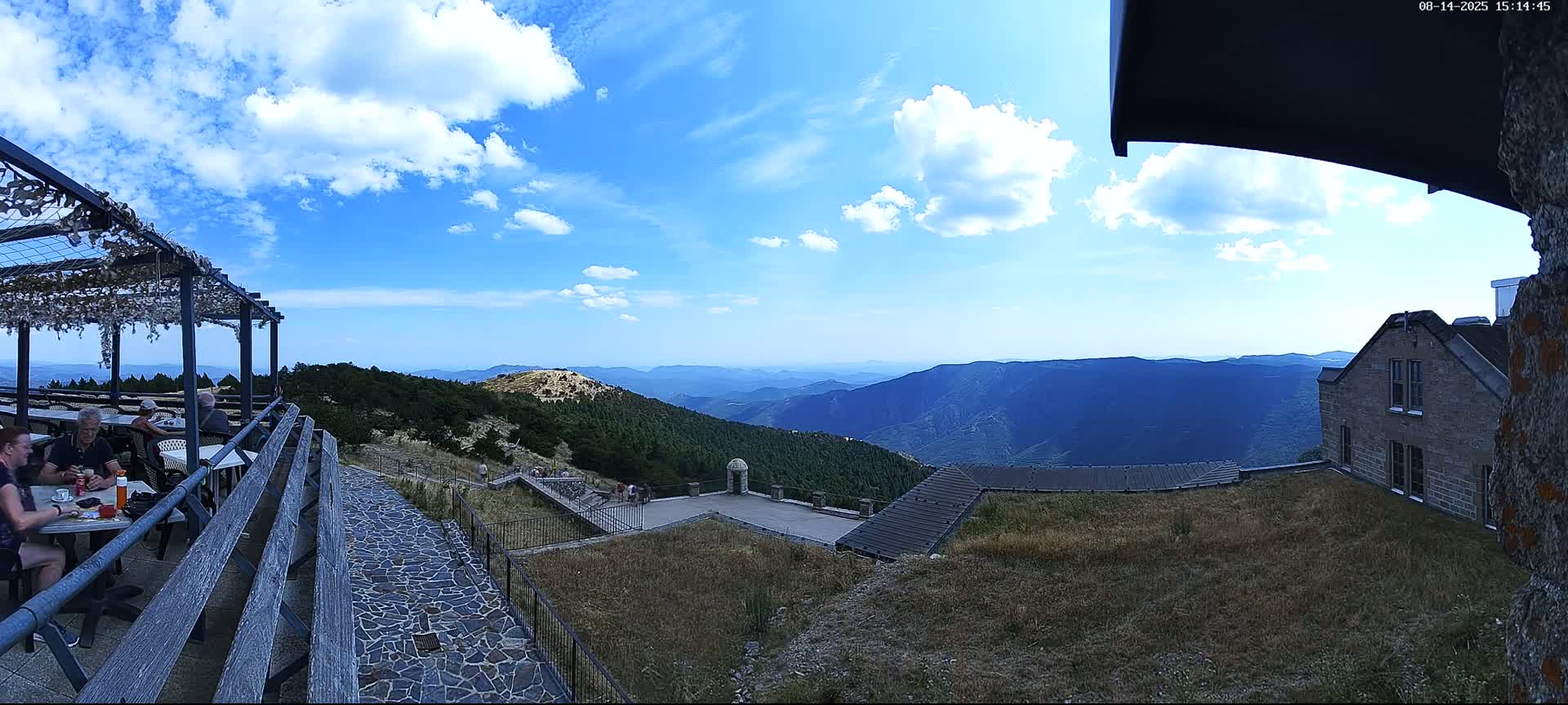 Val-d'Aigoual, Mont Aigoual South Summit (Sommet Sud) Live Cam -   Le Vigan, Gard, Occitanie, France