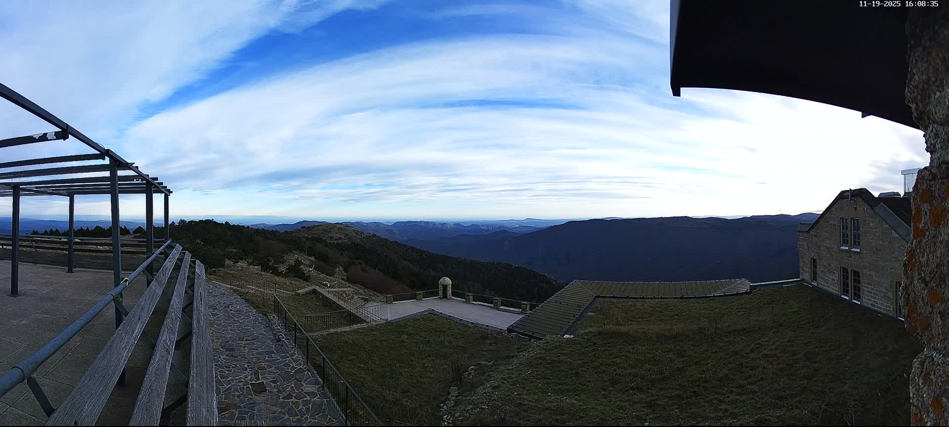 Val-d'Aigoual, Mont Aigoual South Summit (Sommet Sud) Live Cam -   Le Vigan, Gard, Occitanie, France