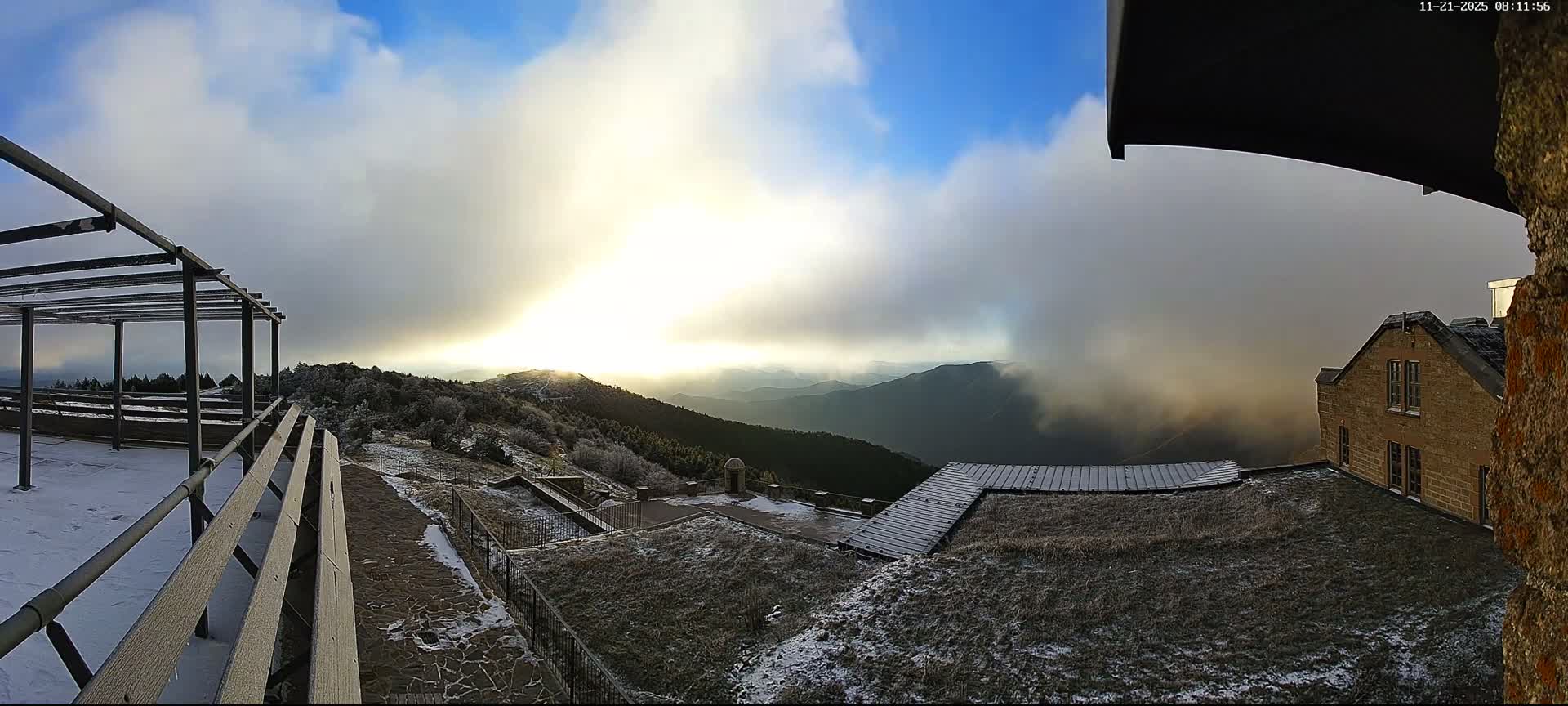 Val-d'Aigoual, Mont Aigoual South Summit (Sommet Sud) Live Cam -   Le Vigan, Gard, Occitanie, France