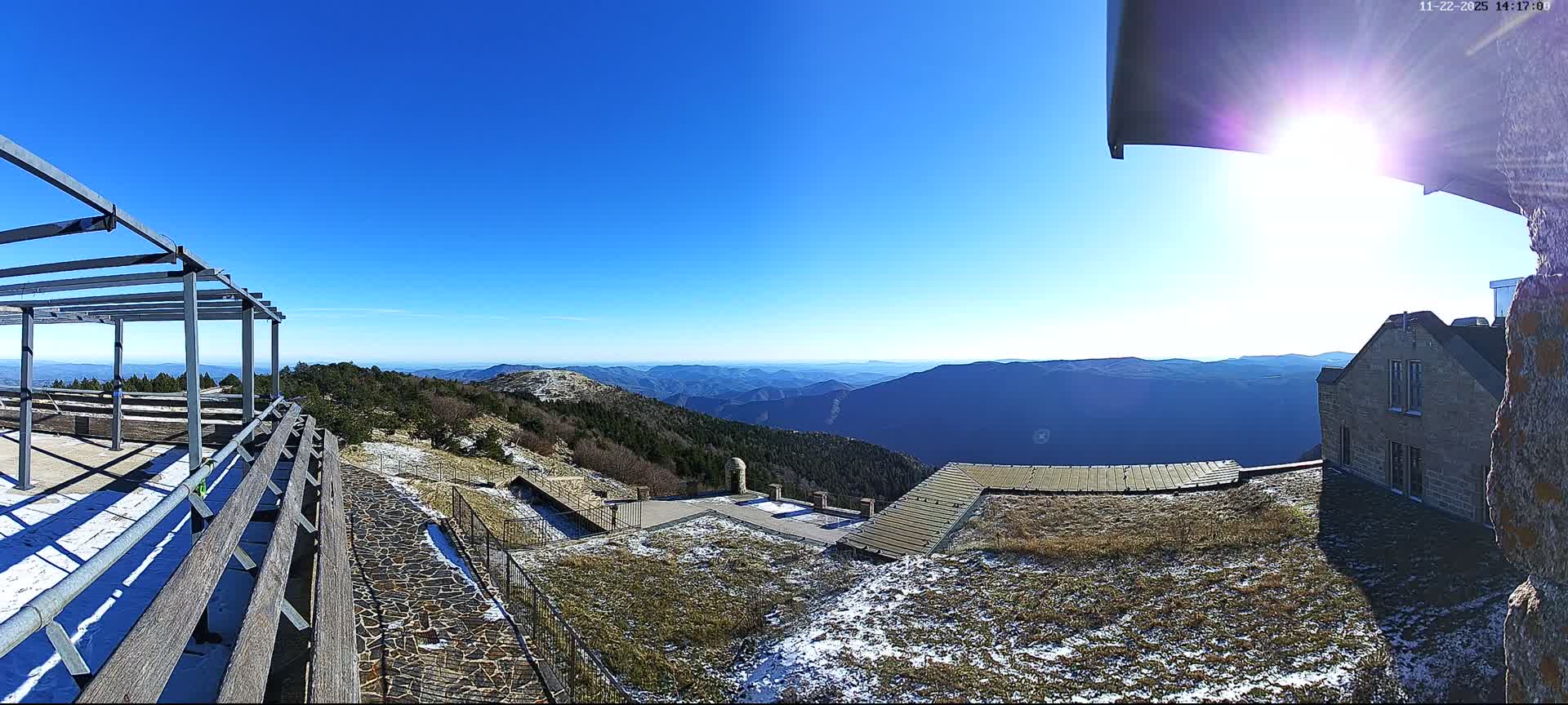 Val-d'Aigoual, Mont Aigoual South Summit (Sommet Sud) Live Cam -   Le Vigan, Gard, Occitanie, France
