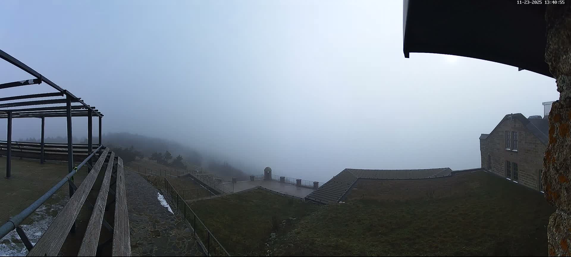 Val-d'Aigoual, Mont Aigoual South Summit (Sommet Sud) Live Cam -   Le Vigan, Gard, Occitanie, France