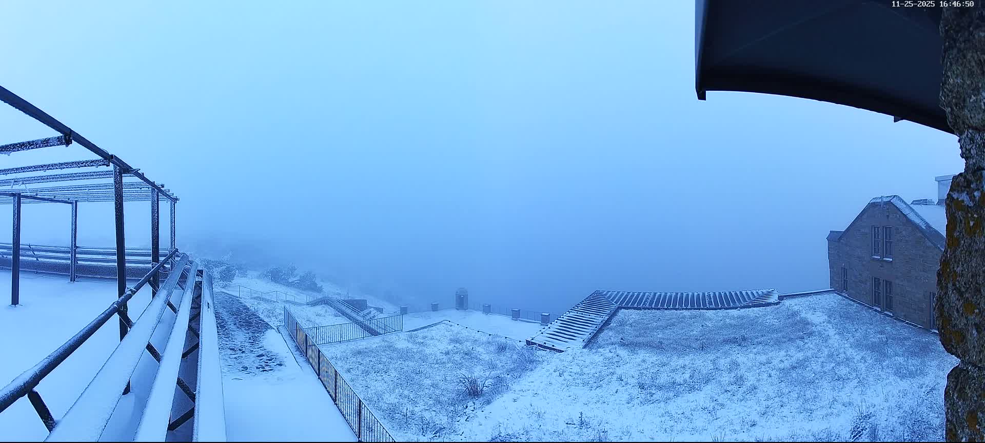 Val-d'Aigoual, Mont Aigoual South Summit (Sommet Sud) Live Cam -   Le Vigan, Gard, Occitanie, France