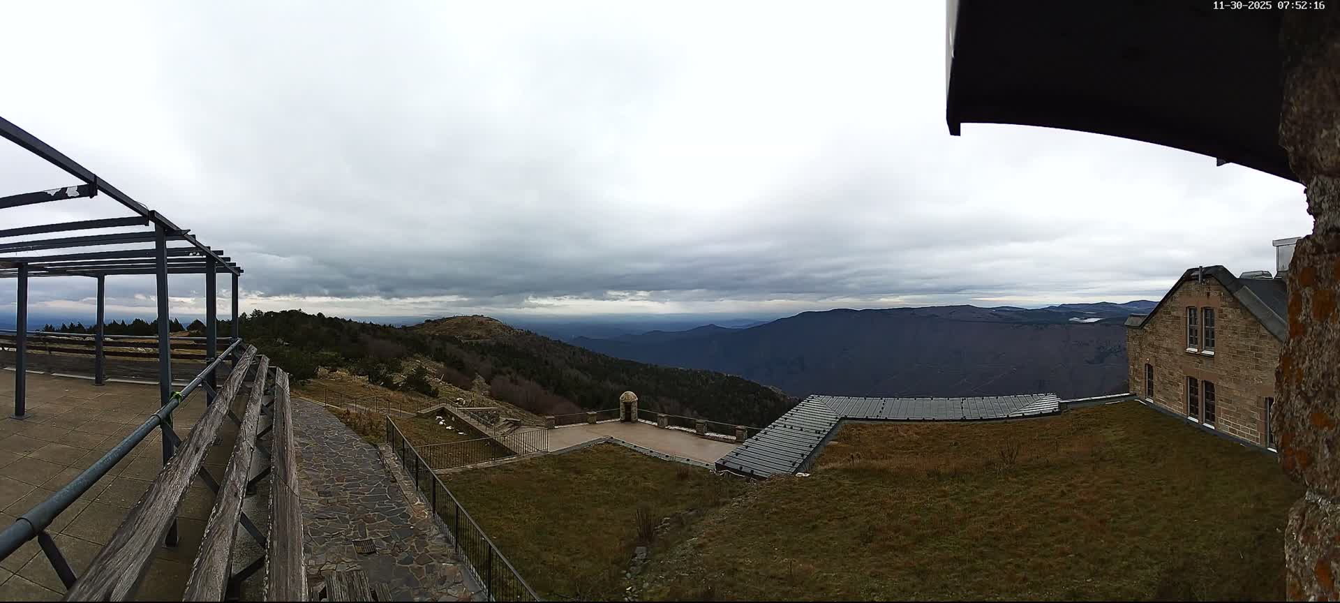 Val-d'Aigoual, Mont Aigoual South Summit (Sommet Sud) Live Cam -   Le Vigan, Gard, Occitanie, France