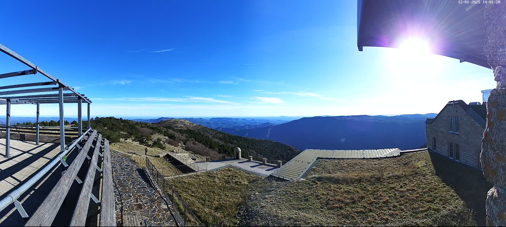 Val-d'Aigoual, Mont Aigoual South Summit (Sommet Sud) Live Cam -   Le Vigan, Gard, Occitanie, France