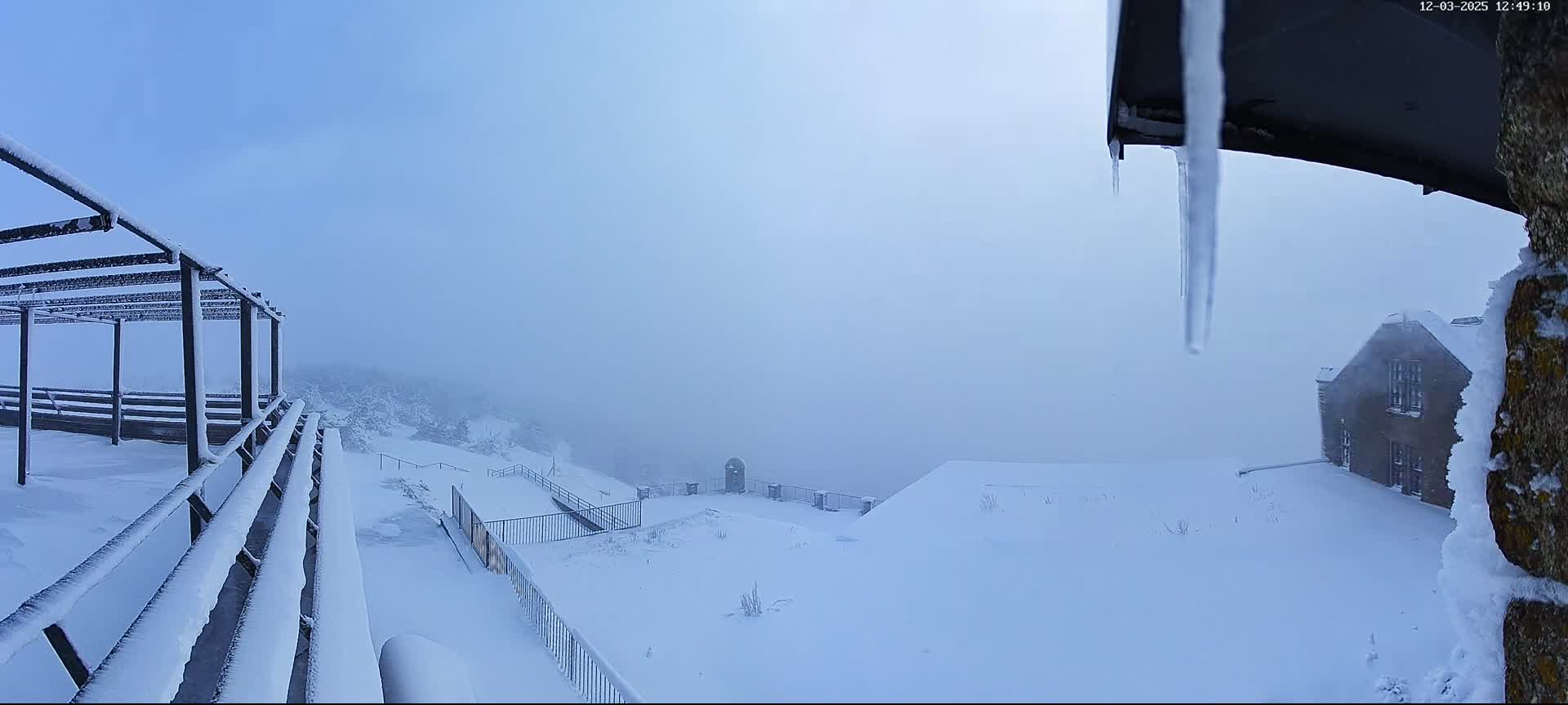 Val-d'Aigoual, Mont Aigoual South Summit (Sommet Sud) Live Cam -   Le Vigan, Gard, Occitanie, France