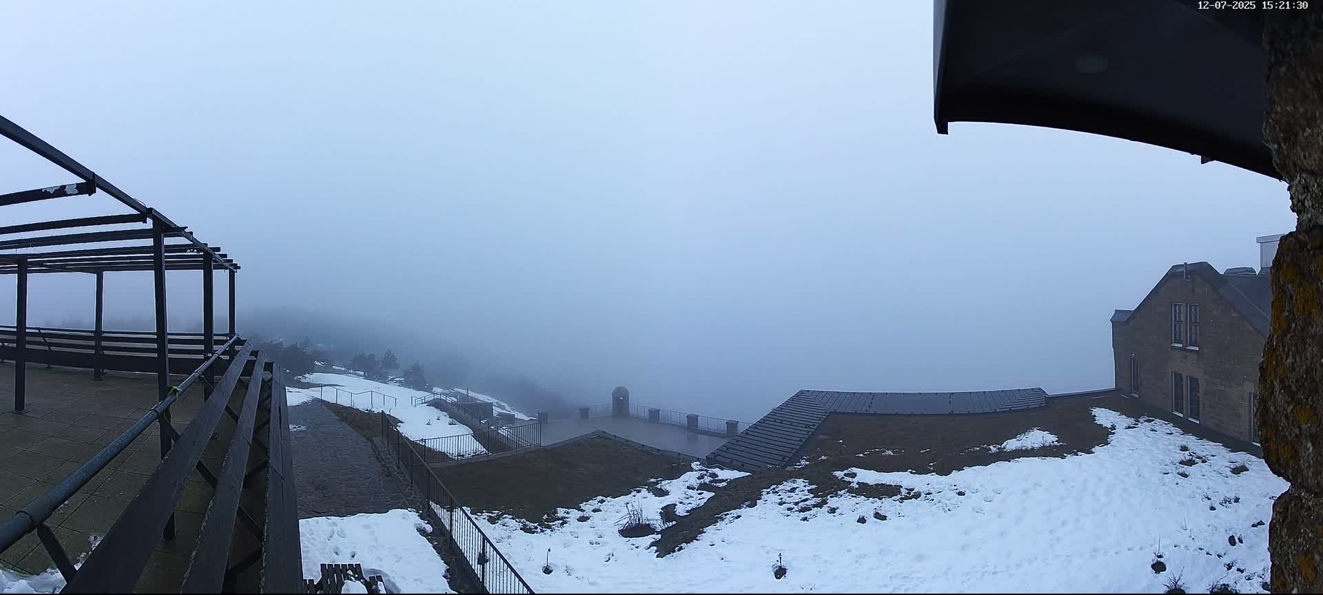 Val-d'Aigoual, Mont Aigoual South Summit (Sommet Sud) Live Cam -   Le Vigan, Gard, Occitanie, France