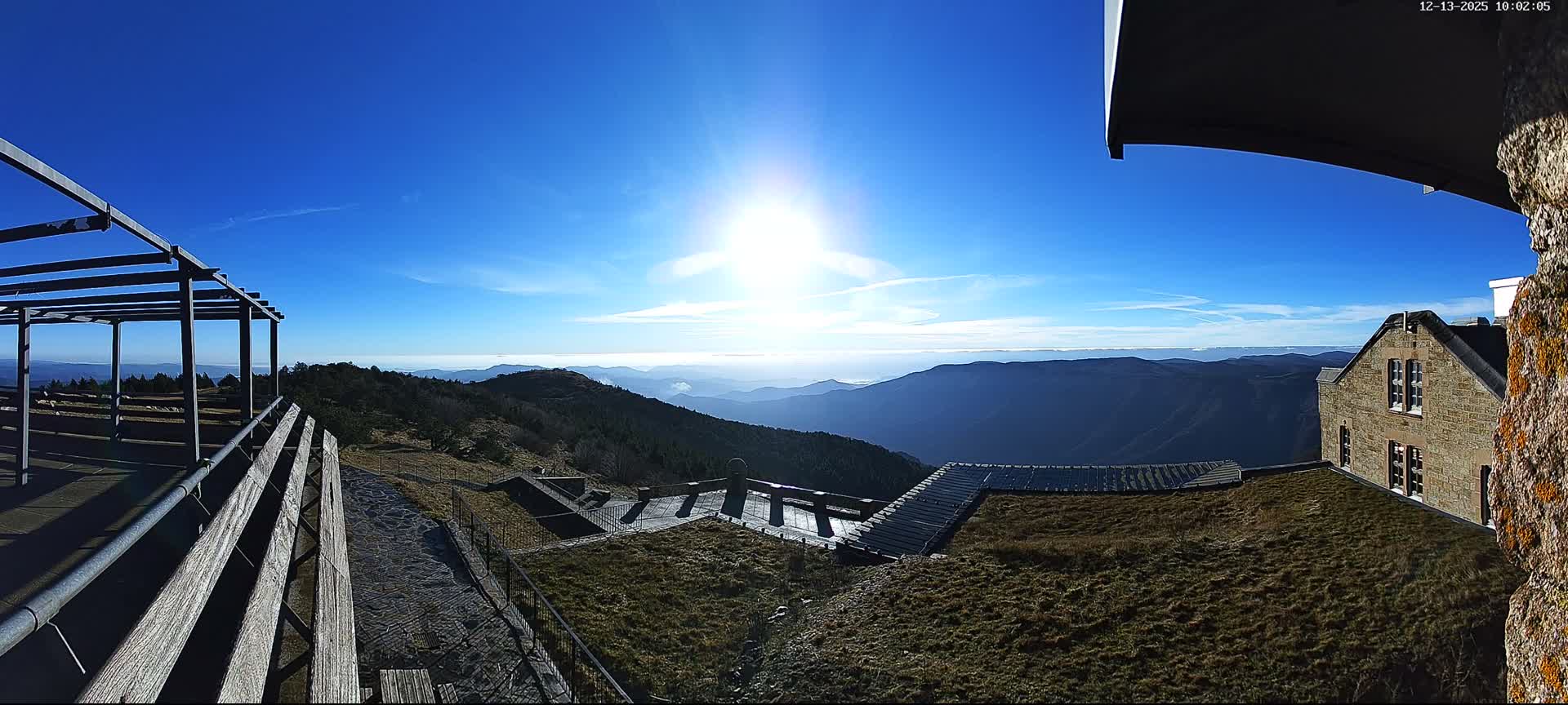 Val-d'Aigoual, Mont Aigoual South Summit (Sommet Sud) Live Cam -   Le Vigan, Gard, Occitanie, France