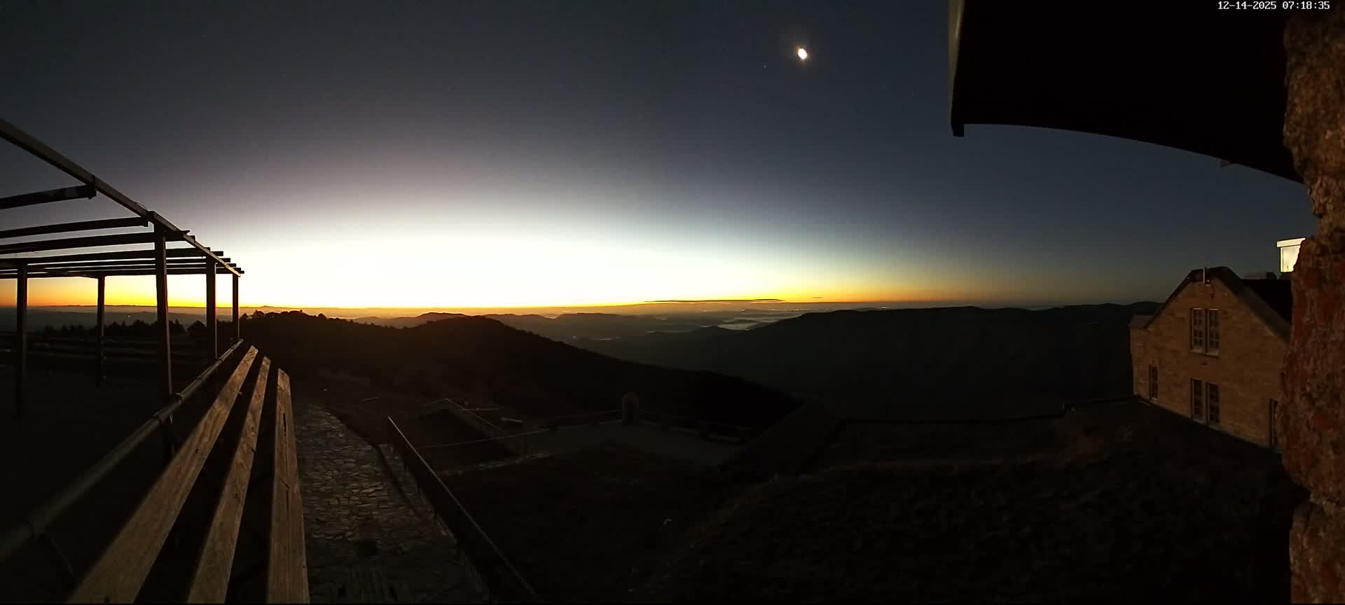 Val-d'Aigoual, Mont Aigoual South Summit (Sommet Sud) Live Cam -   Le Vigan, Gard, Occitanie, France