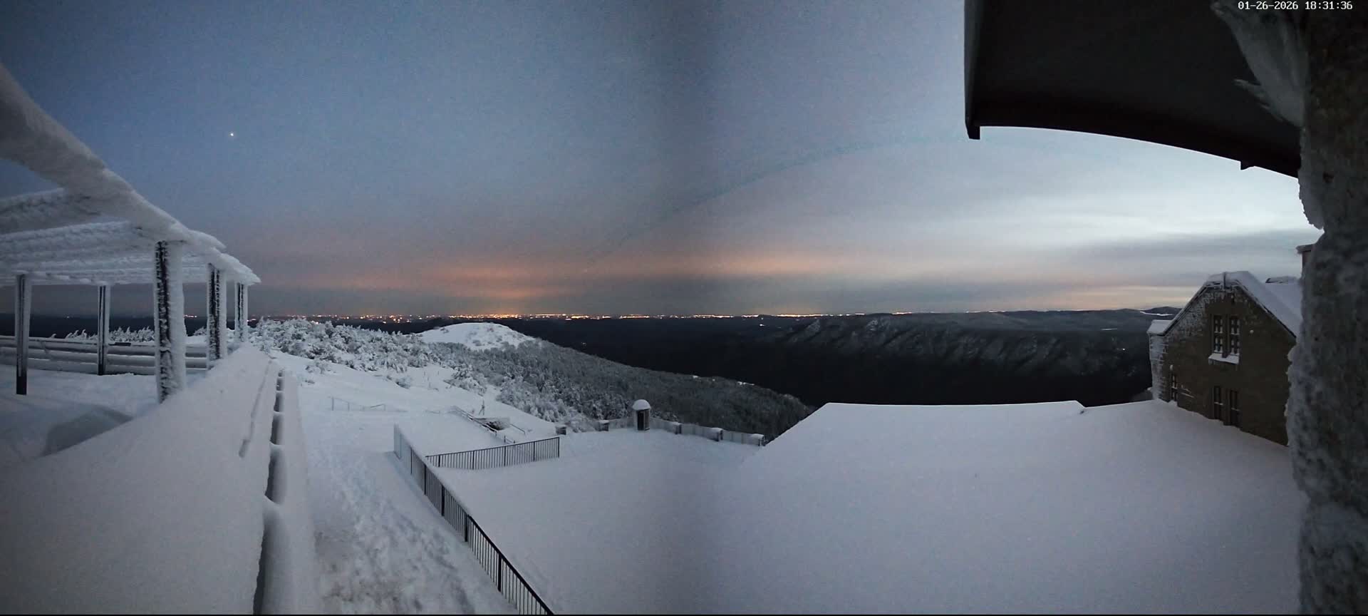 Val-d'Aigoual, Mont Aigoual South Summit (Sommet Sud) Live Cam -   Le Vigan, Gard, Occitanie, France