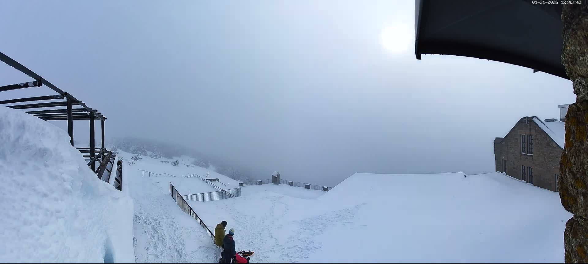 Val-d'Aigoual, Mont Aigoual South Summit (Sommet Sud) Live Cam -   Le Vigan, Gard, Occitanie, France