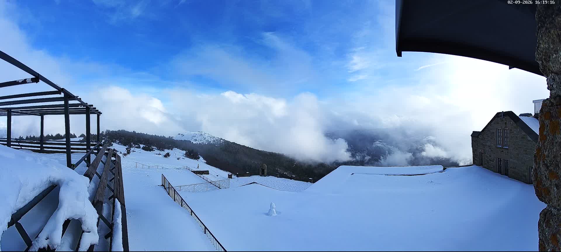Val-d'Aigoual, Mont Aigoual South Summit (Sommet Sud) Live Cam -   Le Vigan, Gard, Occitanie, France