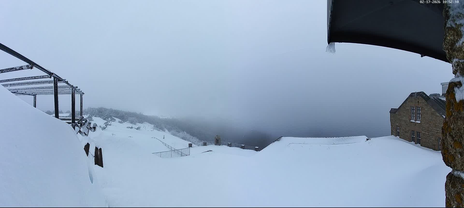 Val-d'Aigoual, Mont Aigoual South Summit (Sommet Sud) Live Cam -   Le Vigan, Gard, Occitanie, France