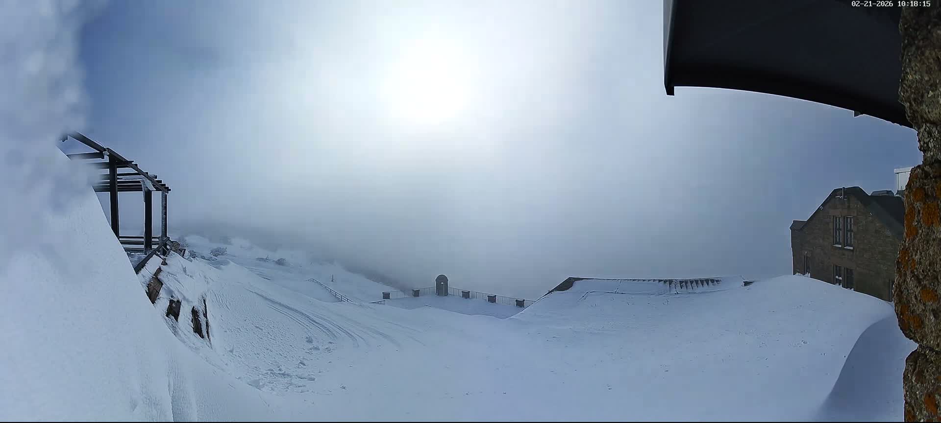 Val-d'Aigoual, Mont Aigoual South Summit (Sommet Sud) Live Cam -   Le Vigan, Gard, Occitanie, France
