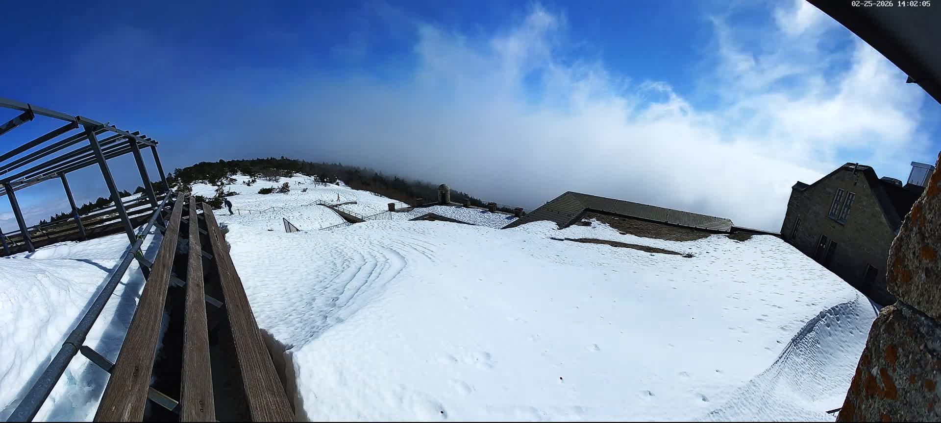 Val-d'Aigoual, Mont Aigoual South Summit (Sommet Sud) Live Cam -   Le Vigan, Gard, Occitanie, France