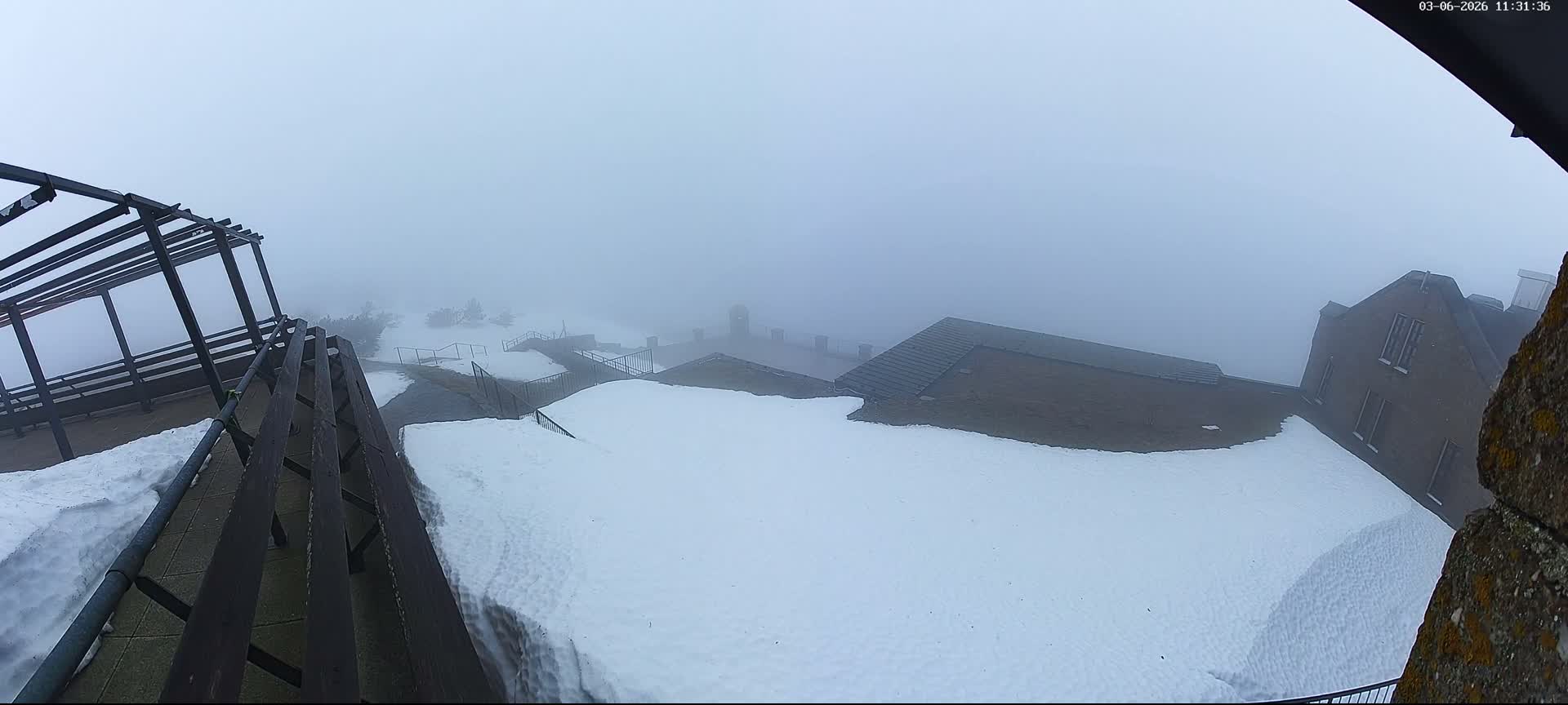 Val-d'Aigoual, Mont Aigoual South Summit (Sommet Sud) Live Cam -   Le Vigan, Gard, Occitanie, France