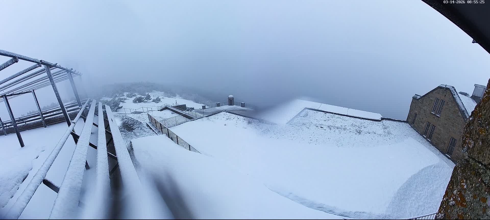 Val-d'Aigoual, Mont Aigoual South Summit (Sommet Sud) Live Cam -   Le Vigan, Gard, Occitanie, France