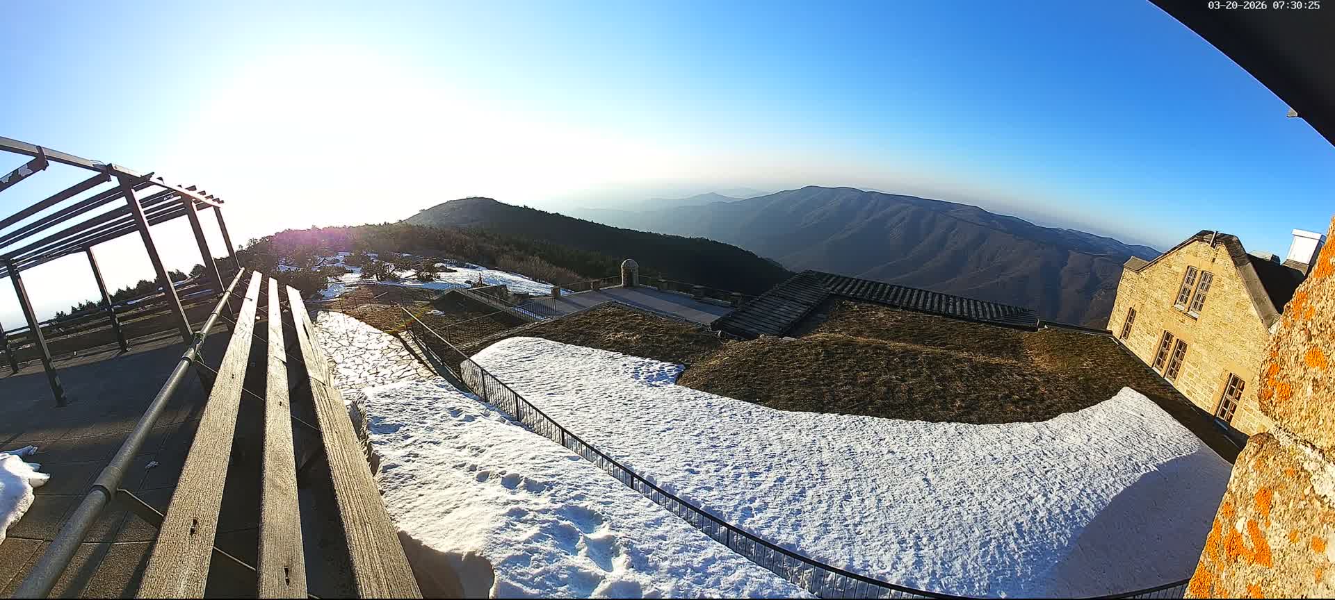 Val-d'Aigoual, Mont Aigoual South Summit (Sommet Sud) Live Cam -   Le Vigan, Gard, Occitanie, France