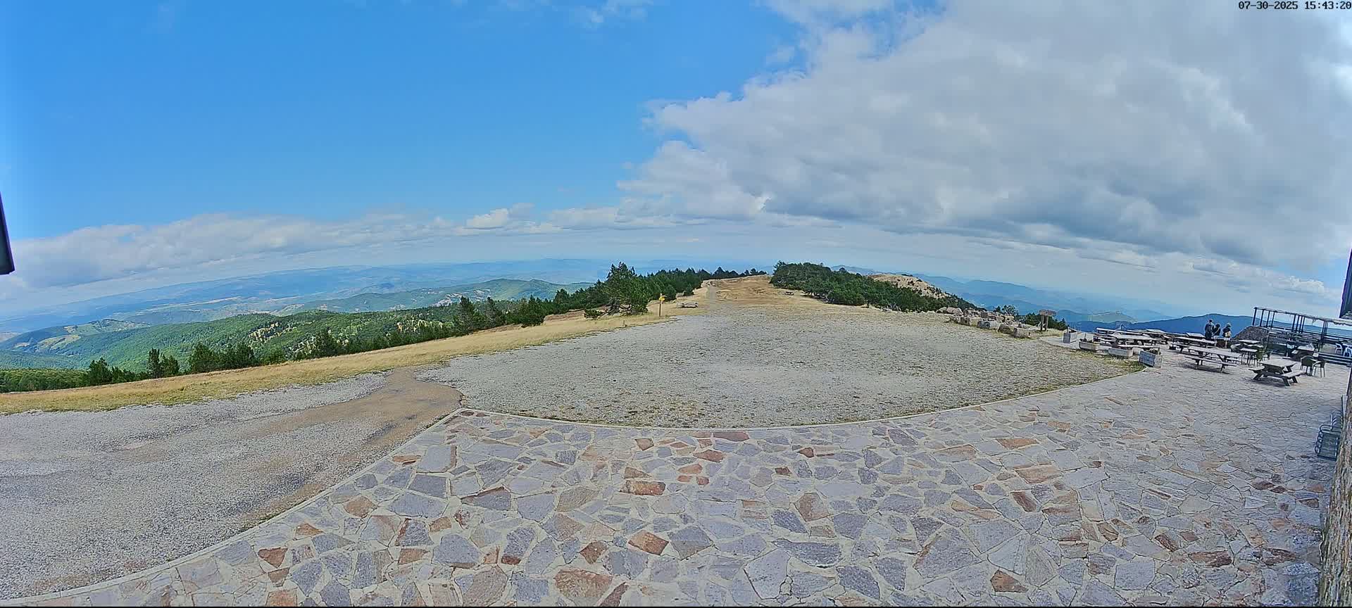 Val-d'Aigoual, Mont Aigoual East Summit (Sommet Est) Live Cam - Le Vigan, Gard, Occitanie, France