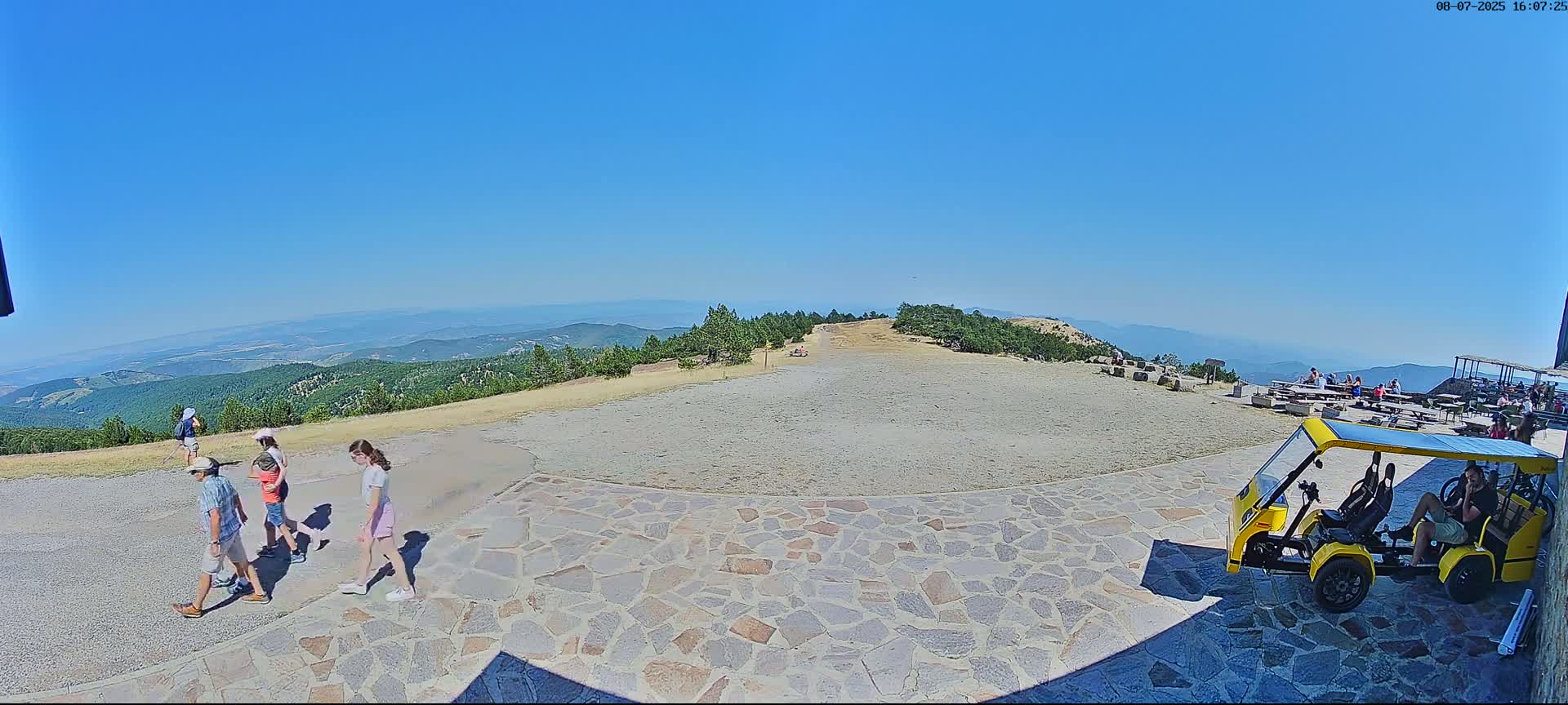 Val-d'Aigoual, Mont Aigoual East Summit (Sommet Est) Live Cam - Le Vigan, Gard, Occitanie, France