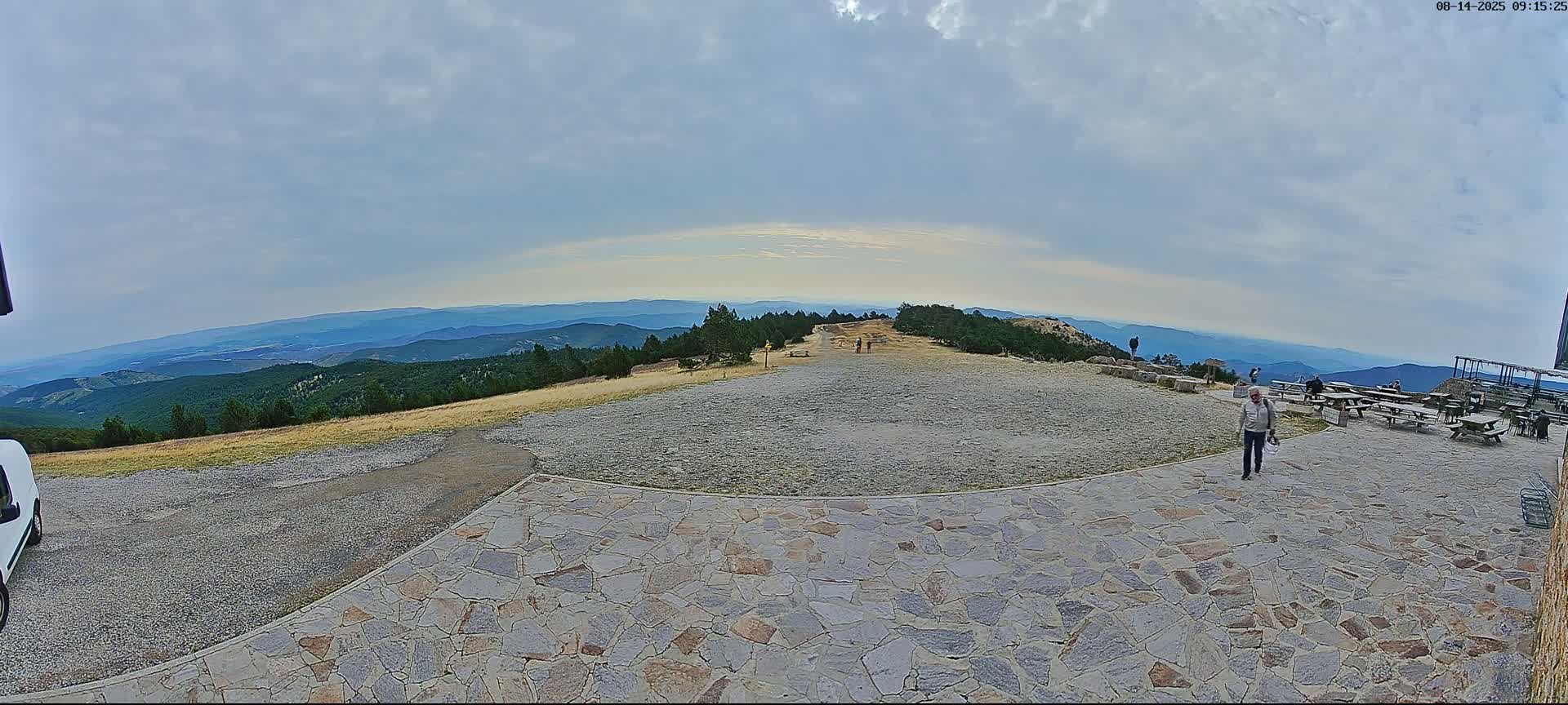 Val-d'Aigoual, Mont Aigoual East Summit (Sommet Est) Live Cam - Le Vigan, Gard, Occitanie, France